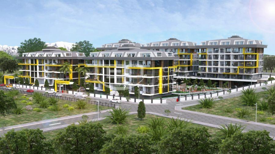 12.AYDA TESLİM ALANYA KESTEL'DE MUHTEŞEM KONUMDA PROJEDEN 1+1-2+1 SATILIK DAİRELER